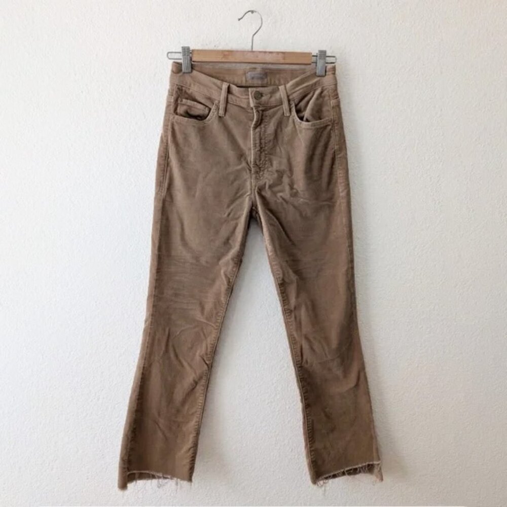 MOTHER Corduroy Pants Brown Size 26